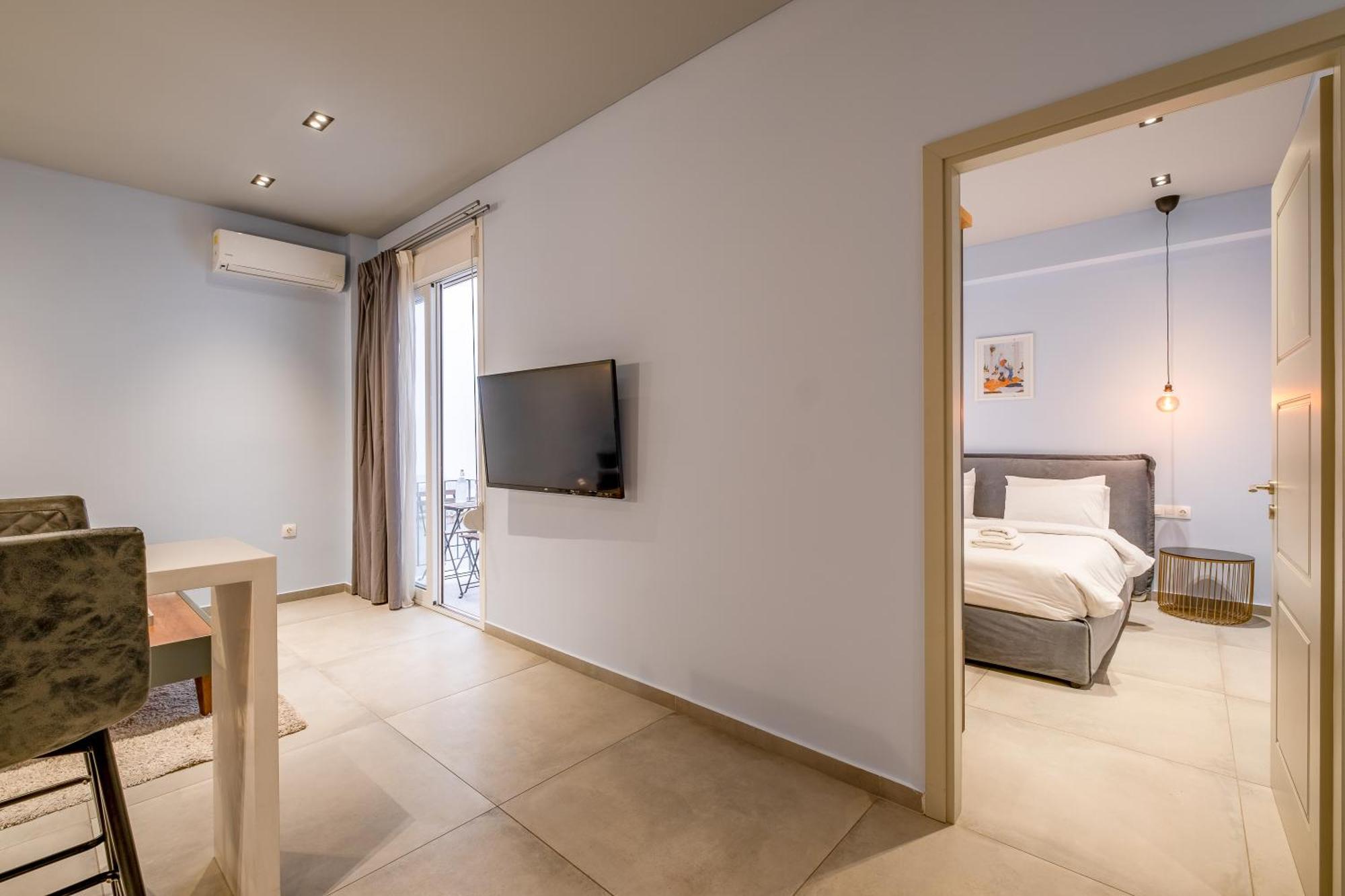 Apartamento Sleek Plaka Retreat - Heart Of Atenas Exterior foto